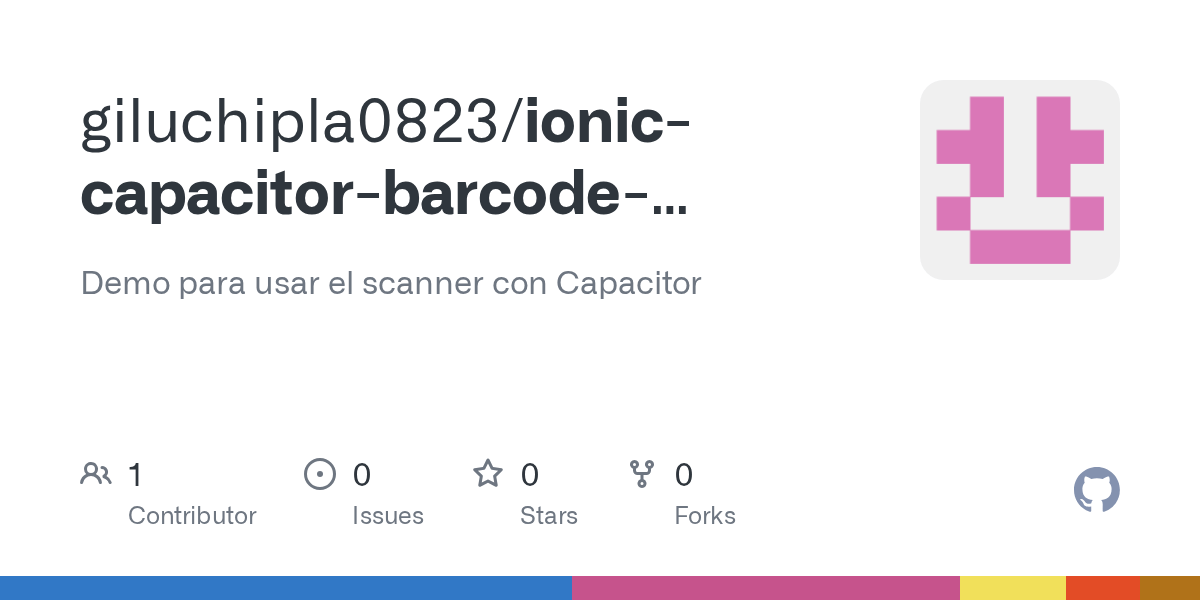GitHub giluchipla0823/ioniccapacitorbarcodescanner Demo para usar