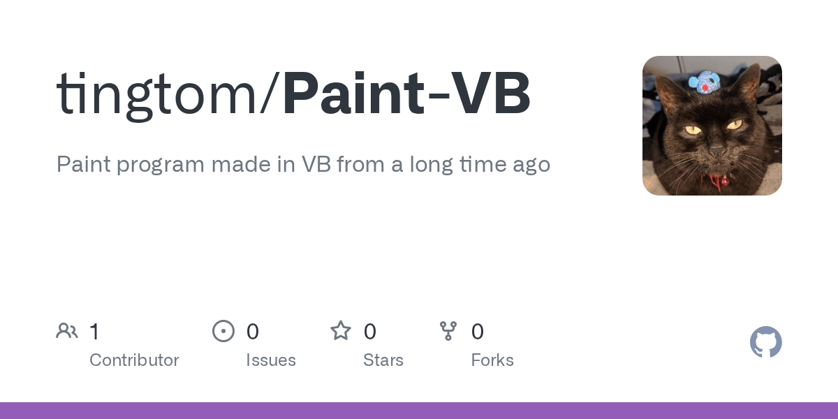 GitHub tingtom/PaintVB Paint program made in VB from a long time ago