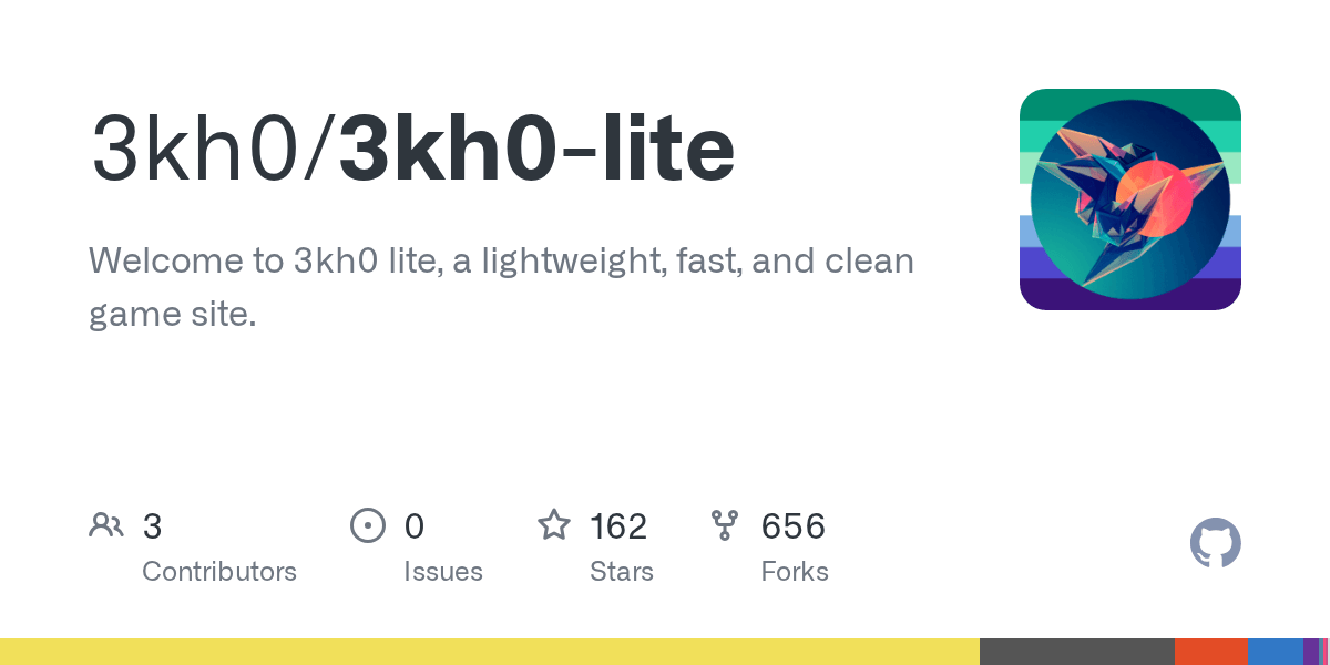 GitHub 3kh0/3kh0lite to 3kh0 lite, a lightweight, fast, and