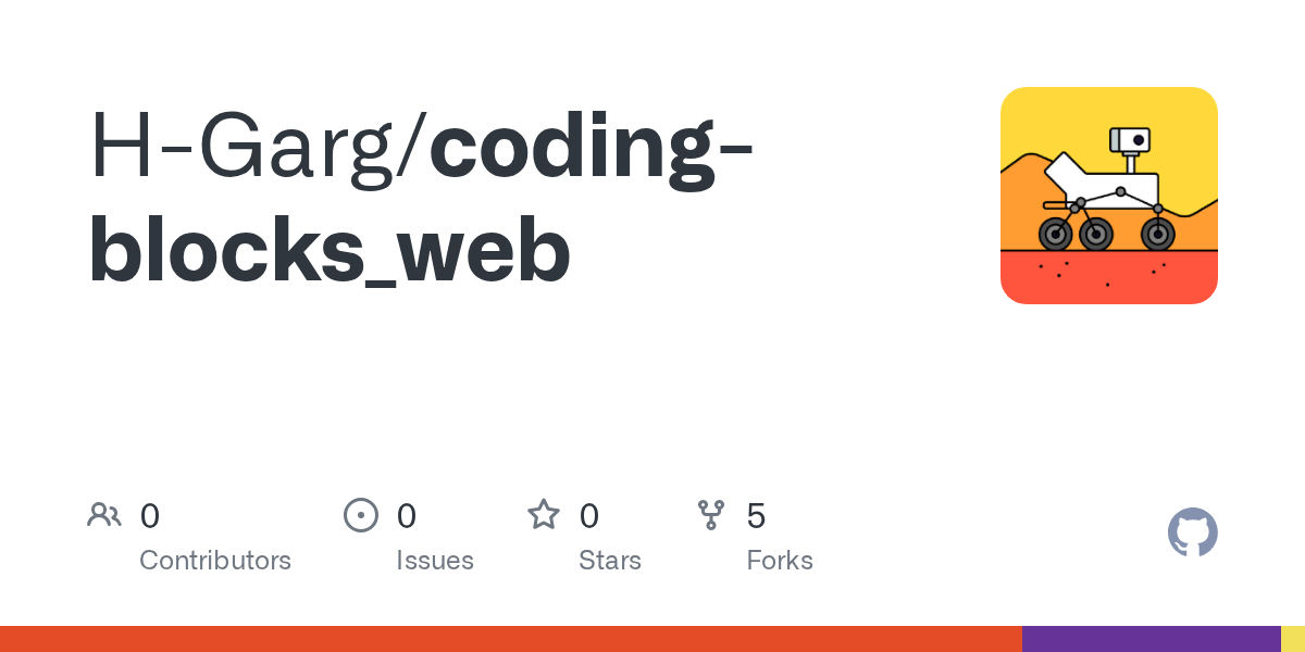 GitHub HGarg/codingblocks_web