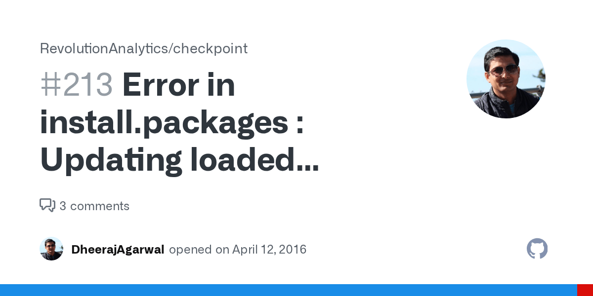 Error in install.packages Updating loaded packages · Issue 213