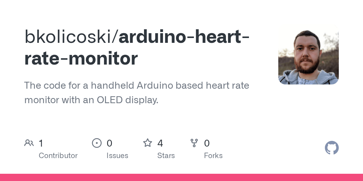 GitHub bkolicoski/arduinoheartratemonitor The code for a handheld