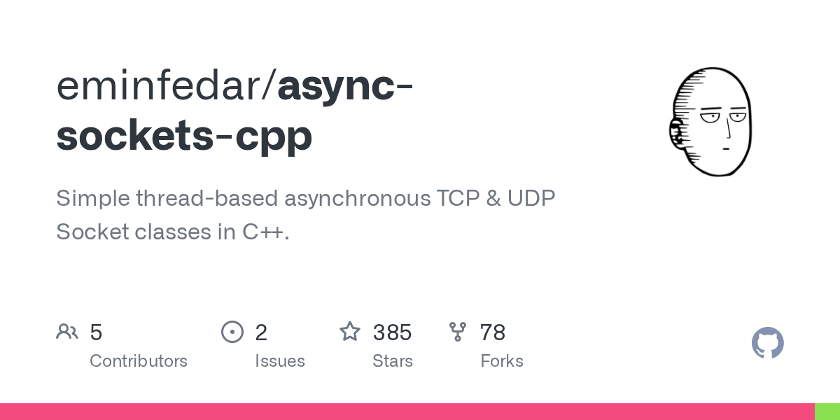 GitHub eminfedar/asyncsocketscpp Simple threadbased asynchronous