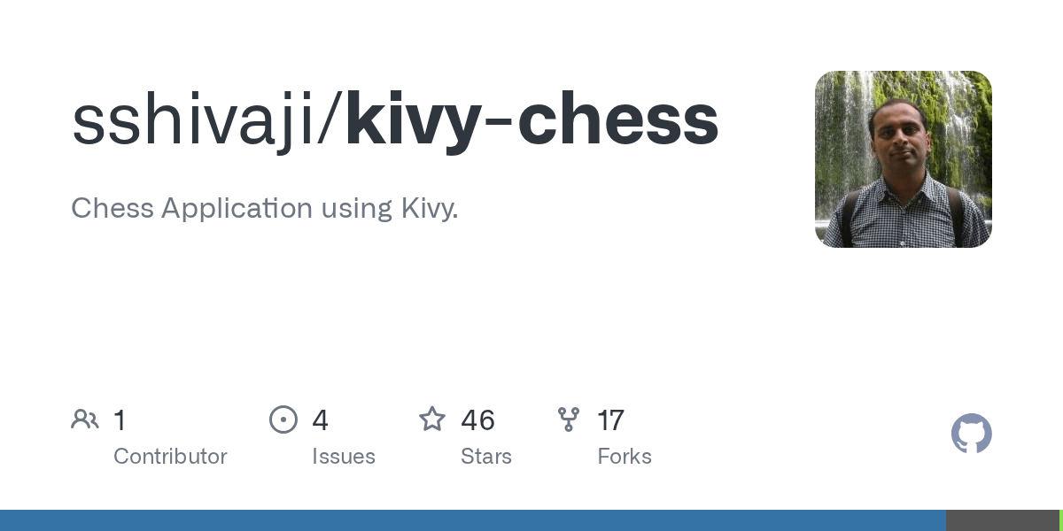 GitHub sshivaji/kivychess Chess Application using Kivy.
