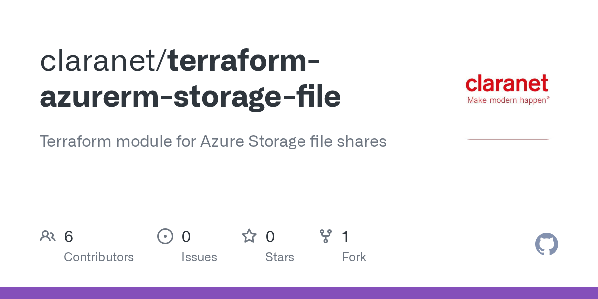 GitHub Terraform module for