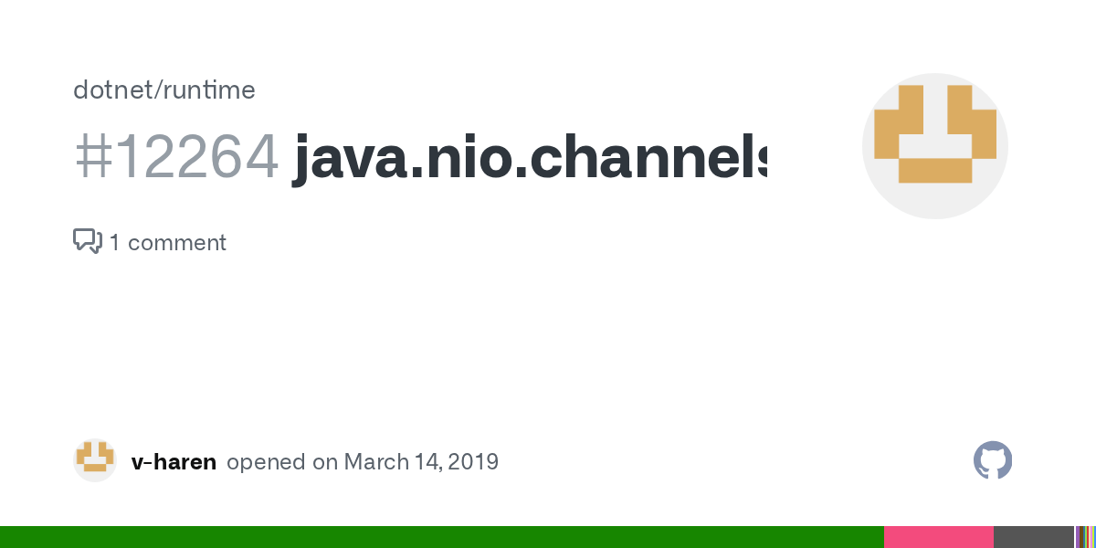 java.nio.channels.ClosedChannelException · Issue 12264 ·