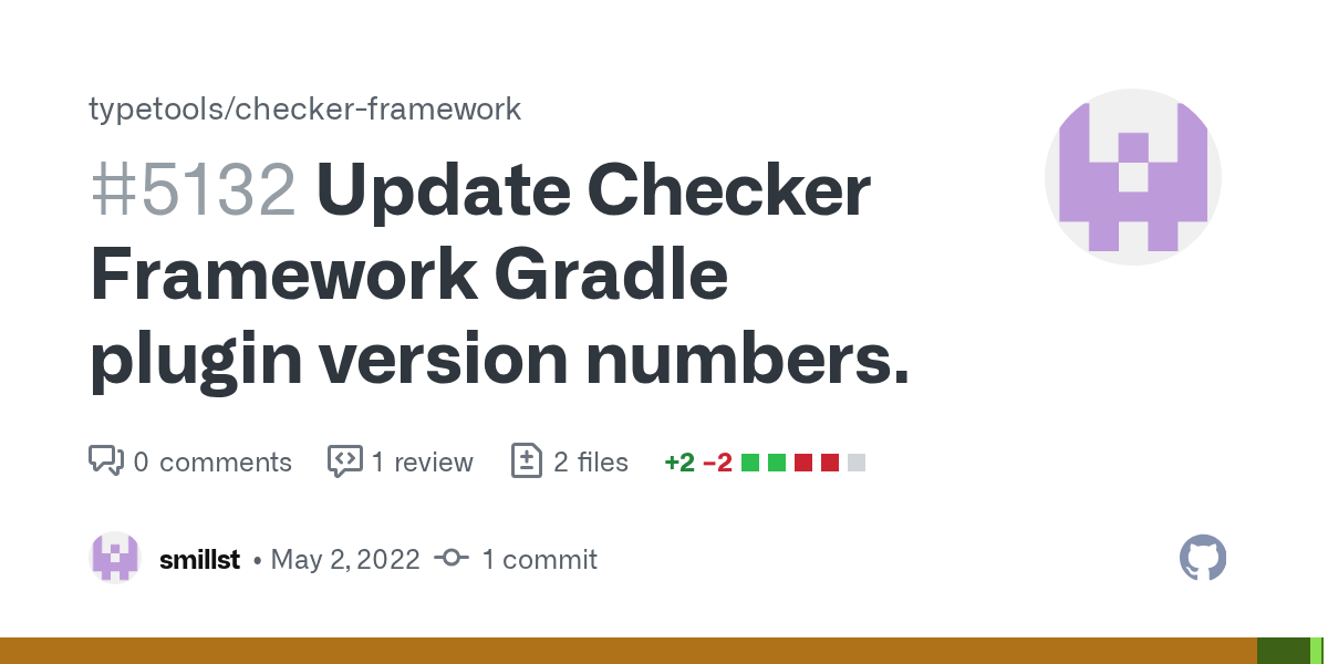 Update Checker Framework Gradle plugin version numbers. by smillst · Pull Request 5132
