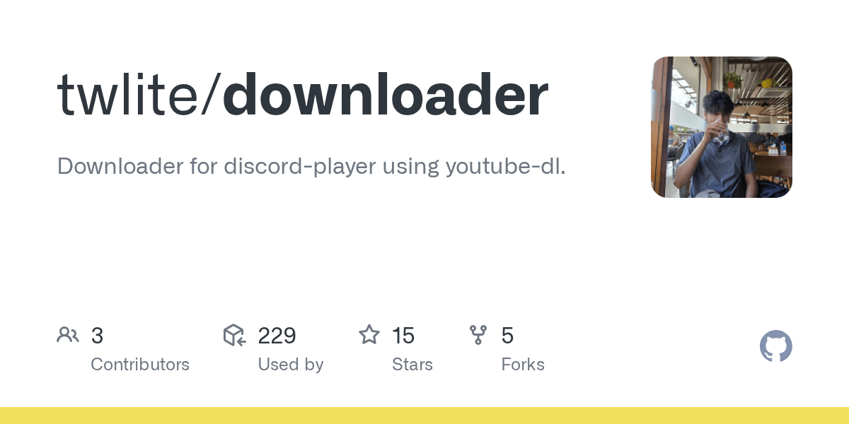 GitHub DevSnowflake/discordplayerdownloader Downloader for discord
