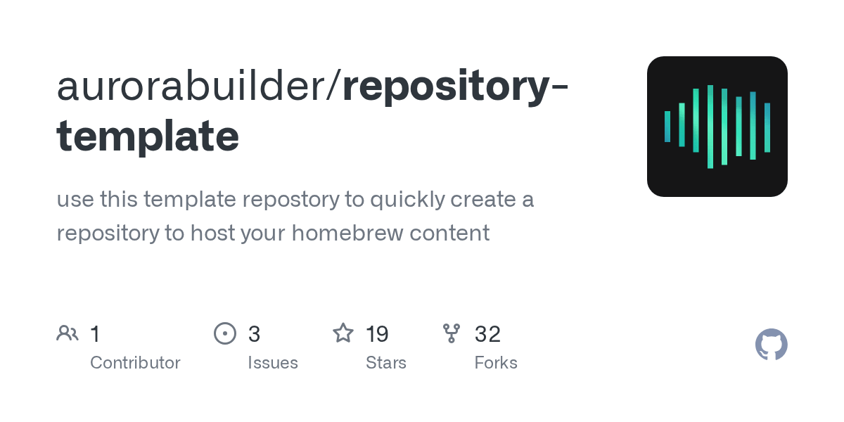 repositorytemplate/README.md at master · aurorabuilder/repositorytemplate · GitHub
