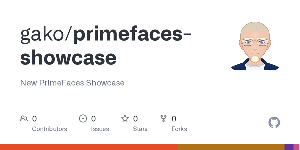 GitHub gako/primefacesshowcase New PrimeFaces Showcase
