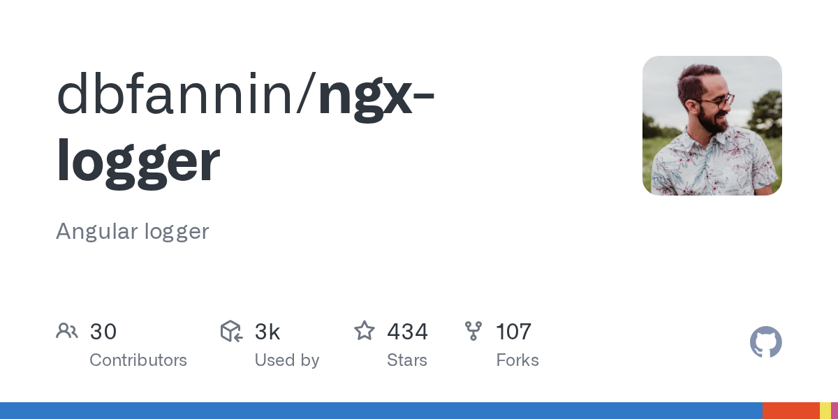 GitHub dbfannin/ngxlogger Angular logger