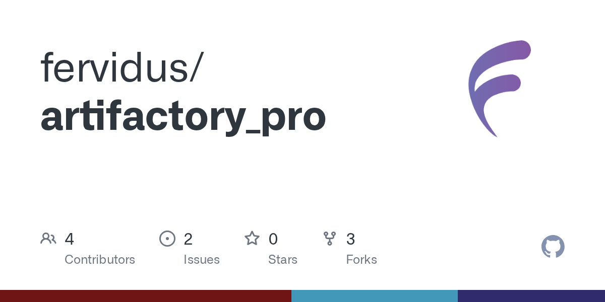 GitHub fervidus/artifactory_pro