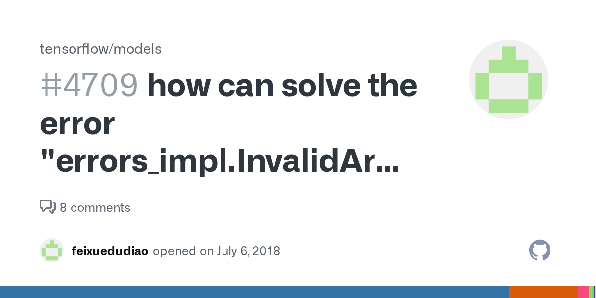 how can solve the error "errors_impl.InvalidArgumentError assertion