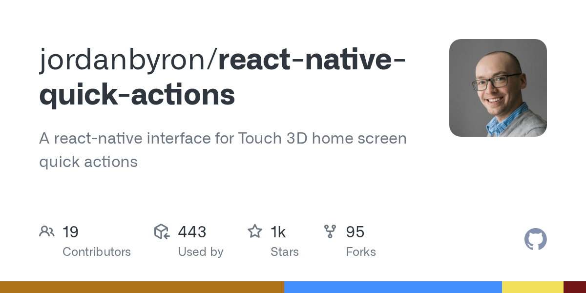 GitHub jordanbyron/reactnativequickactions A react