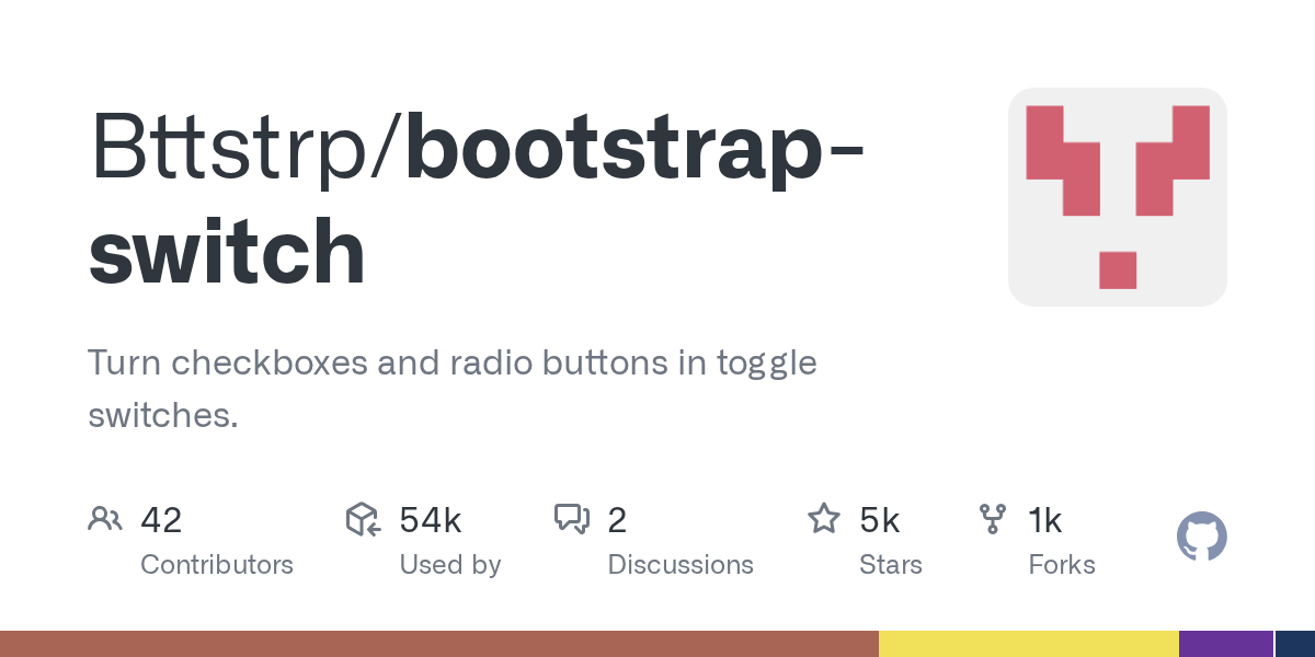 GitHub Bttstrp/bootstrapswitch Turn checkboxes and radio buttons in