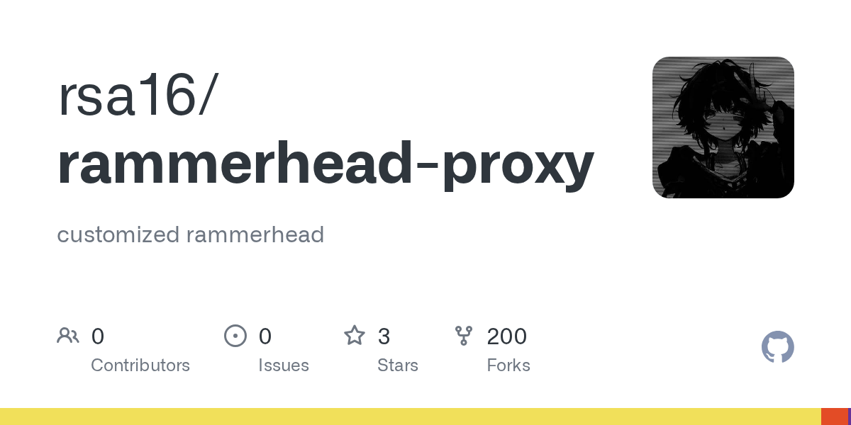 GitHub rsa16/rammerheadproxy customized rammerhead