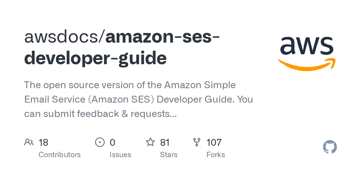 amazonsesdeveloperguide/policyanatomy.md at master · awsdocs/amazon