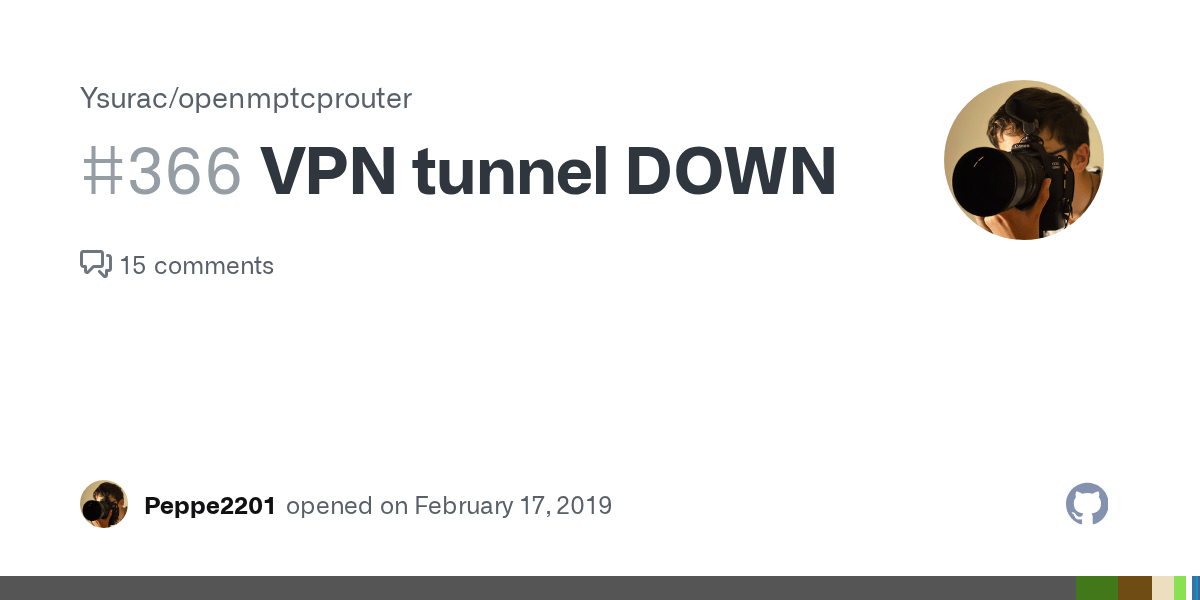 VPN tunnel DOWN · Issue 366 · Ysurac/openmptcprouter · GitHub