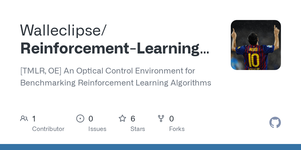 GitHub Walleclipse/ReinforcementLearningPulseStacking [TMLR, OE] An Optical Control
