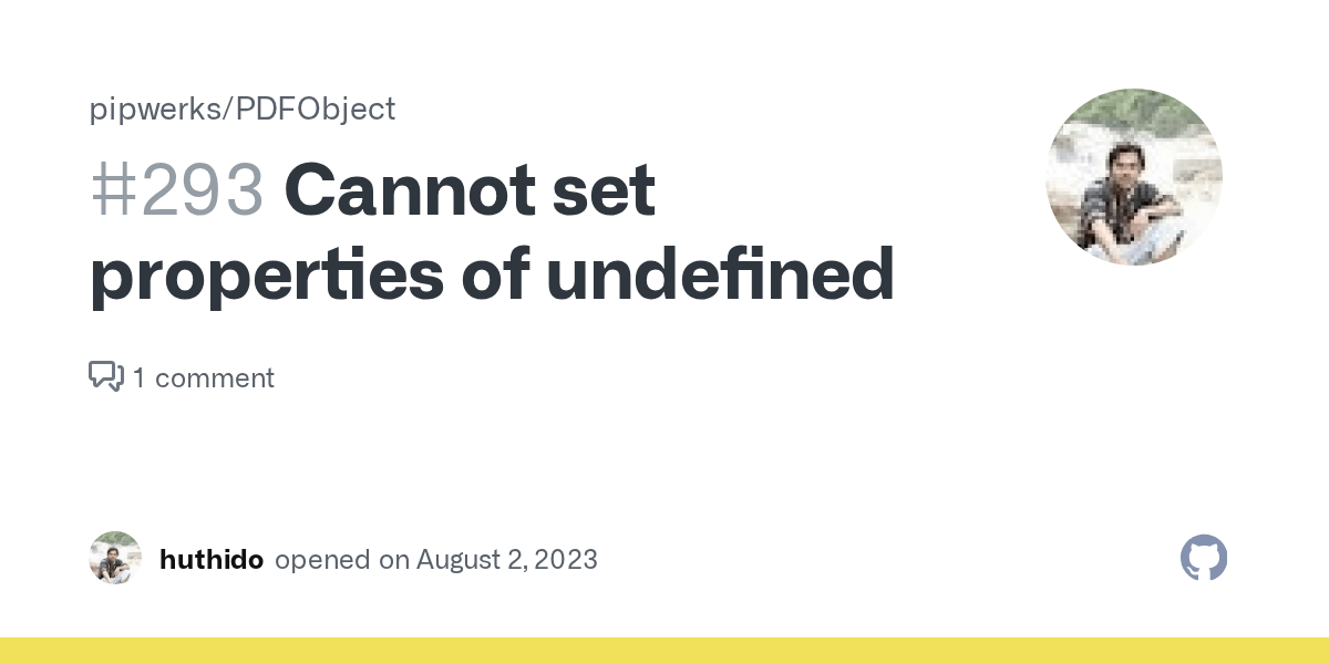 Cannot set properties of undefined · Issue 293 · pipwerks/PDFObject