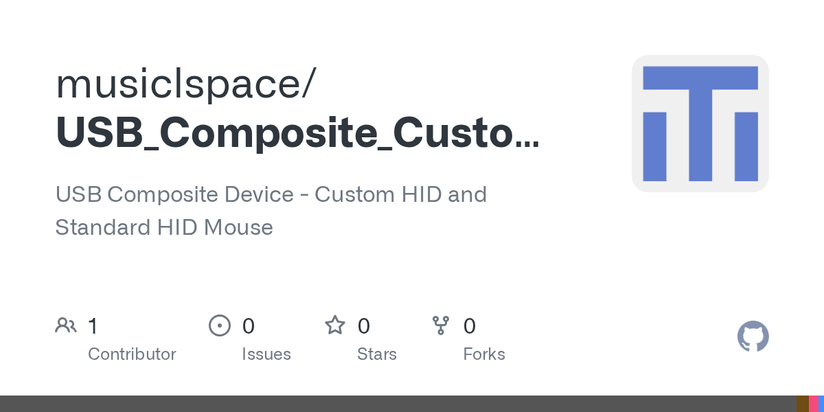 GitHub USB Composite