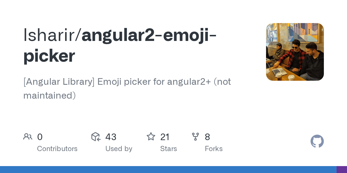 GitHub lsharir/angular2emojipicker [Angular Library] Emoji picker