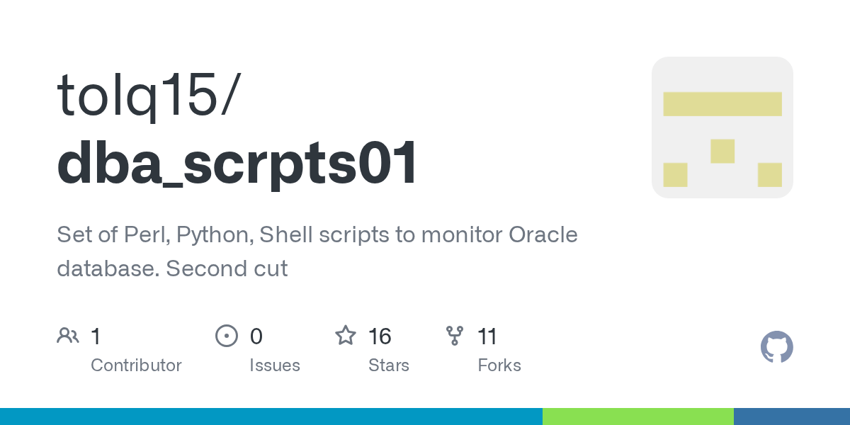 dba_scrpts01/gg_monitor.sh at master · tolq15/dba_scrpts01 · GitHub