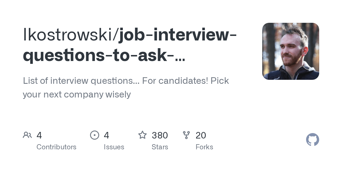 GitHub List of