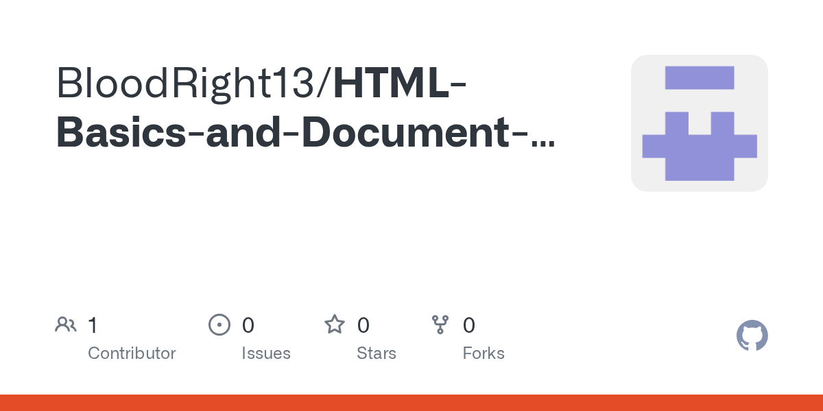 HTMLBasicsandDocumentStructure/Formatting and list with recipes.html at main · BloodRight13