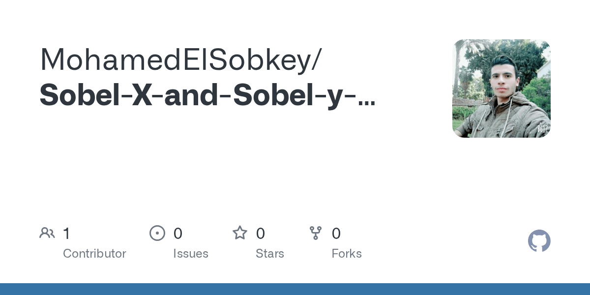 SobelXandSobelyedgedetection/Sobel X and Sobel y edge detection