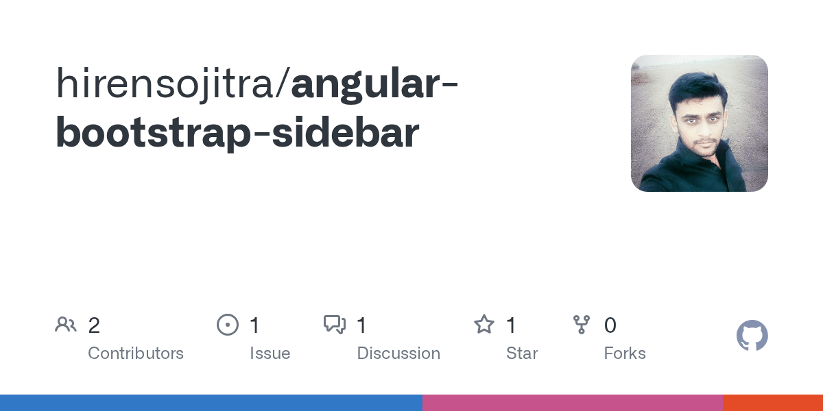 GitHub hirensojitra/angularbootstrapsidebar
