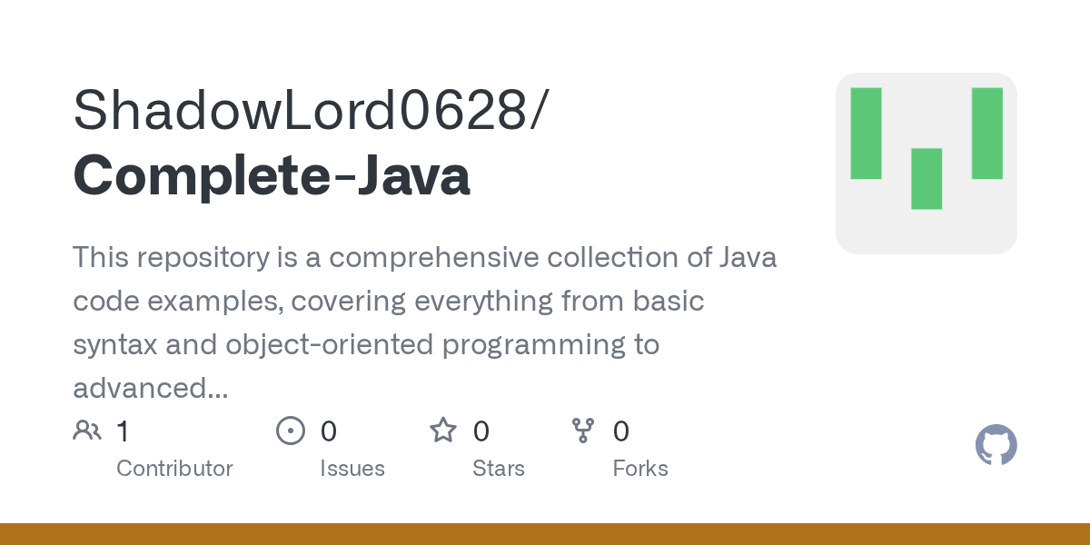 GitHub This repository is a