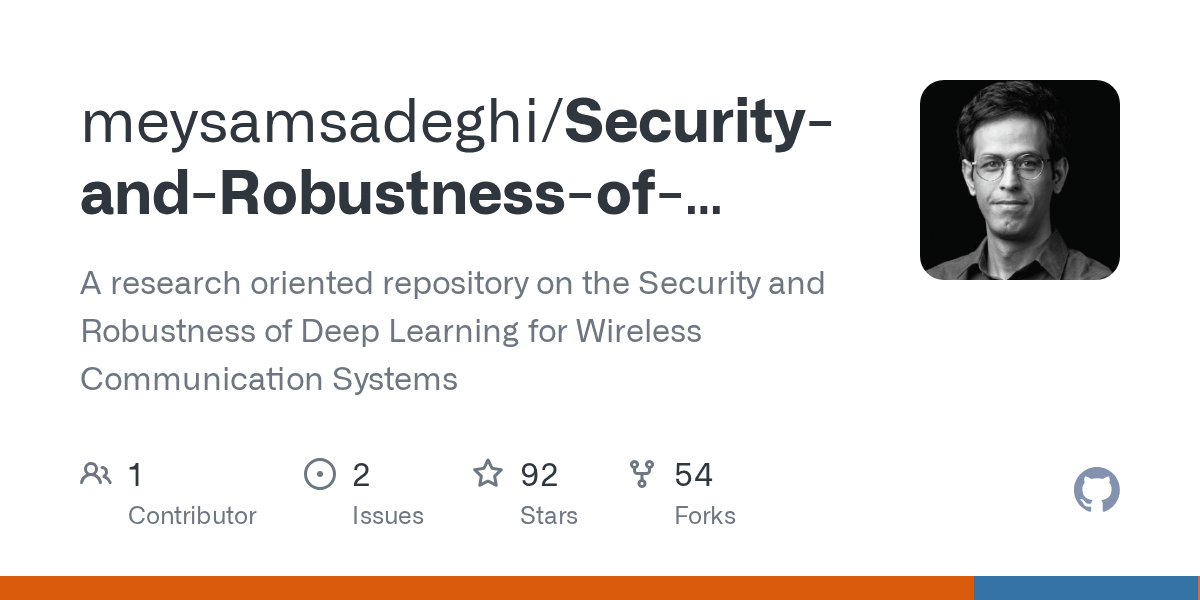 GitHub meysamsadeghi/SecurityandRobustnessofDeepLearningin