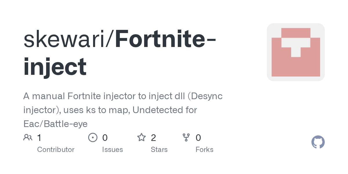 FortniteDesyncinjector · GitHub