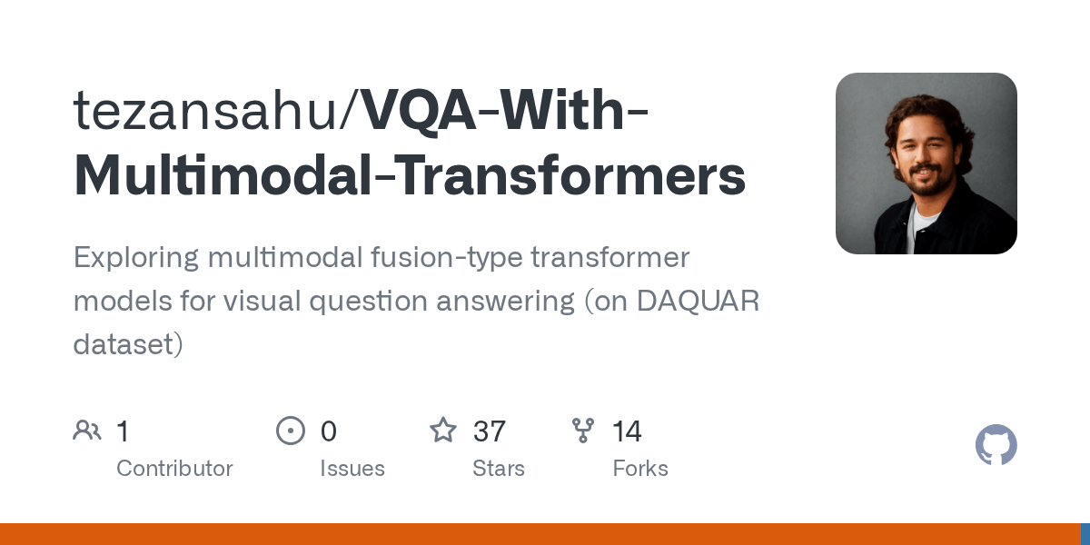 GitHub tezansahu/VQAWithMultimodalTransformers Exploring