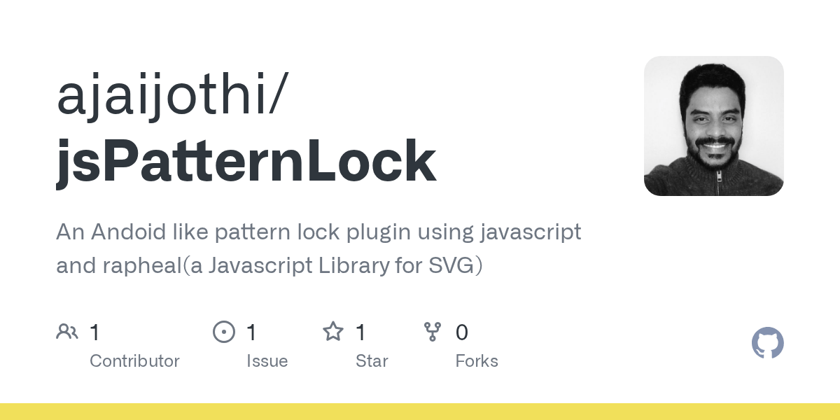 GitHub ajaijothi/jsPatternLock An Andoid like pattern lock plugin