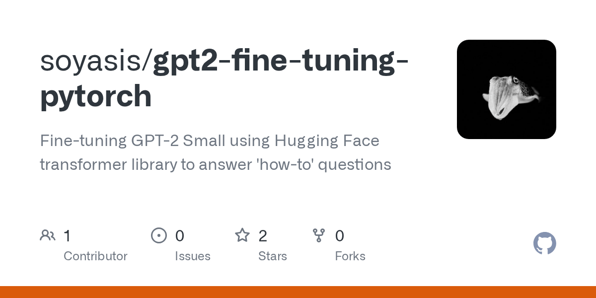 GitHub GPT2 Small using Hugging Face