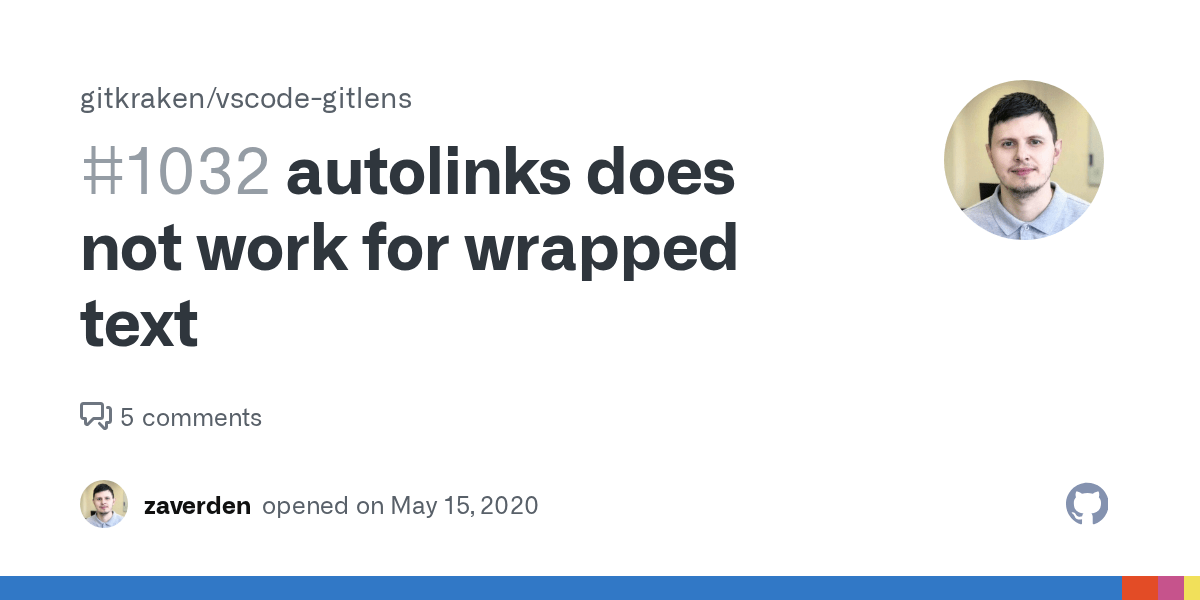 autolinks does not work for wrapped text · Issue 1032 · gitkraken