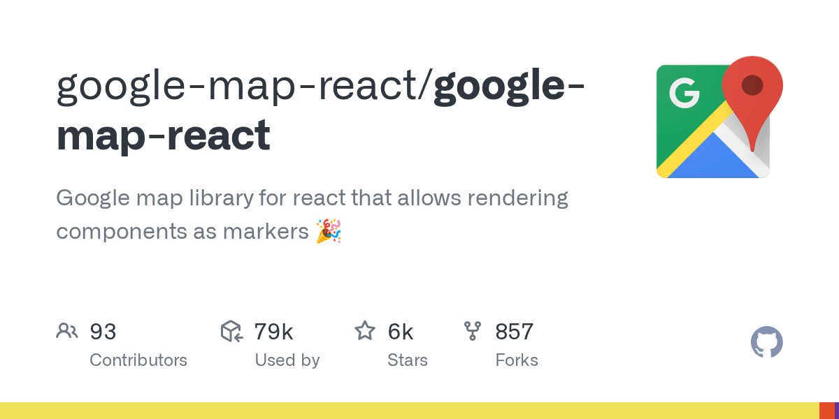 GitHub googlemapreact/googlemapreact Google map library for