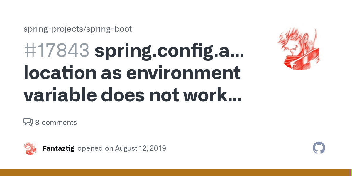 spring.config.additionallocation as environment variable does not work