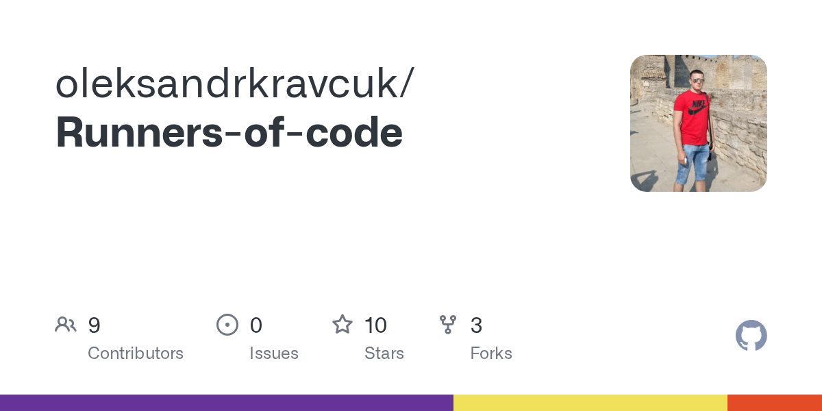 Workflow runs · oleksandrkravcuk/Runnersofcode · GitHub