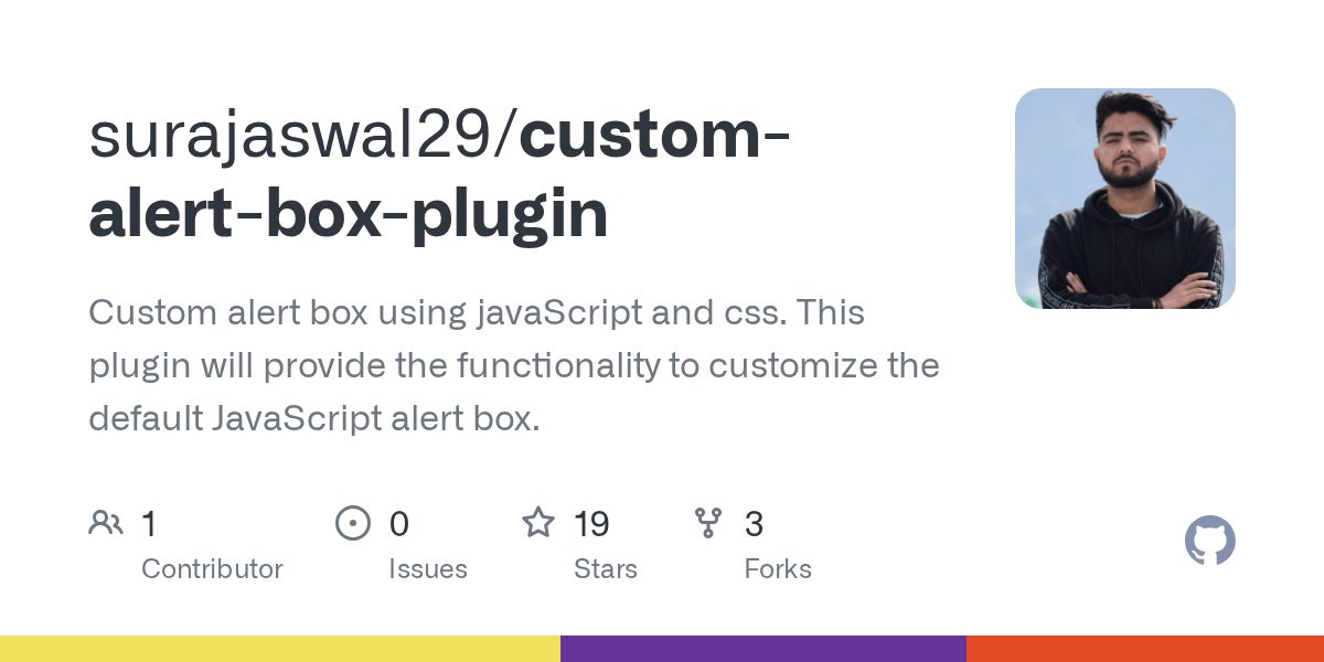 GitHub surajaswal29/customalertboxplugin Custom alert box using