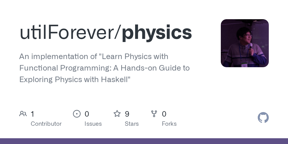 GitHub utilForever/physics An implementation of "Learn Physics with