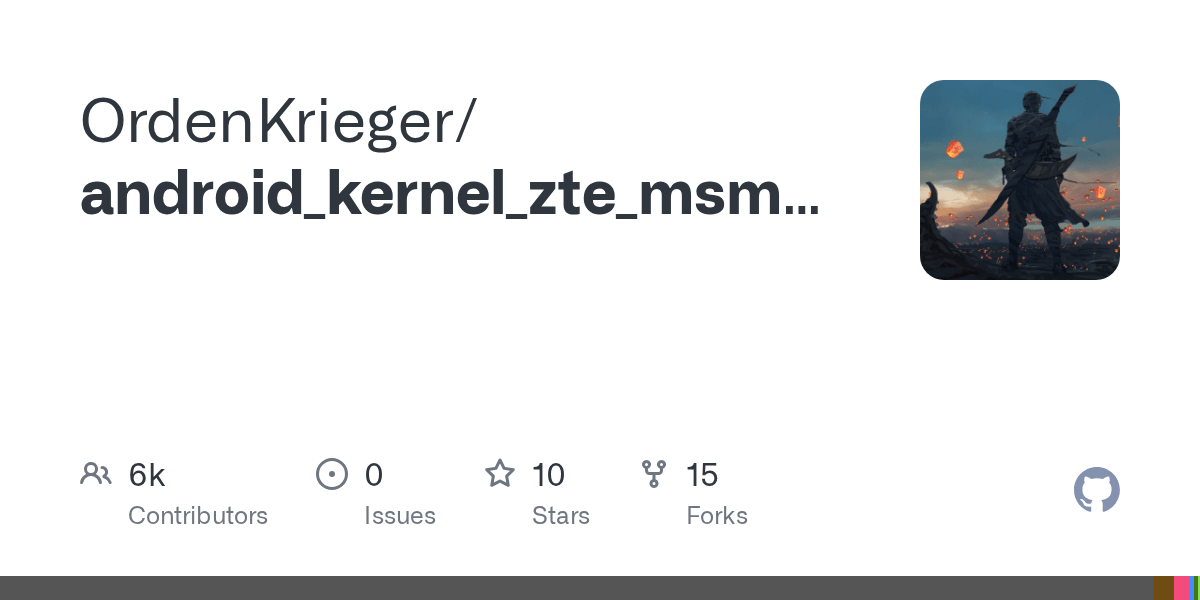 GitHub OrdenKrieger/android_kernel_zte_msm8996