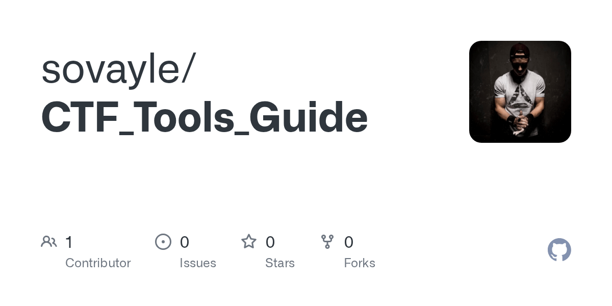 GitHub sovayle/CTF_Tools_Guide