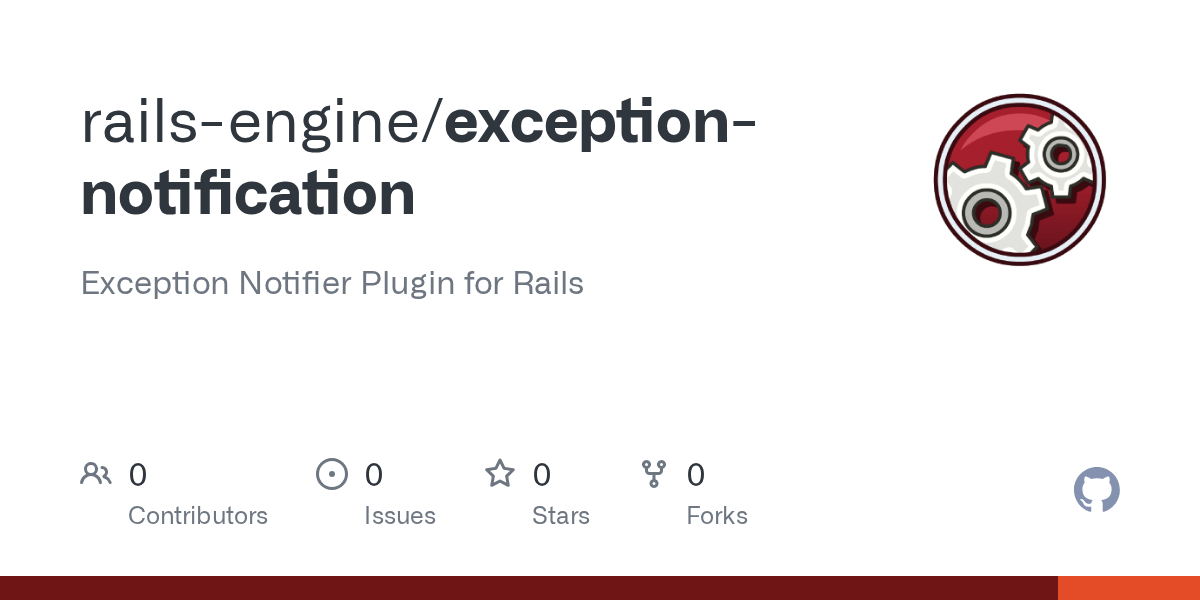 GitHub railsengine/exceptionnotification Exception Notifier Plugin