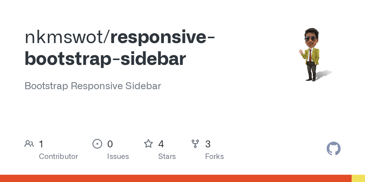 GitHub nkmswot/responsivebootstrapsidebar Bootstrap Responsive Sidebar
