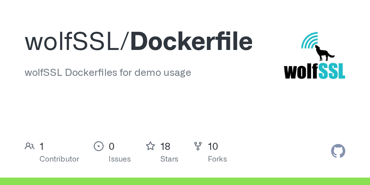 Dockerfile/examples/dockerentrypoint.sh at master · wolfSSL/Dockerfile