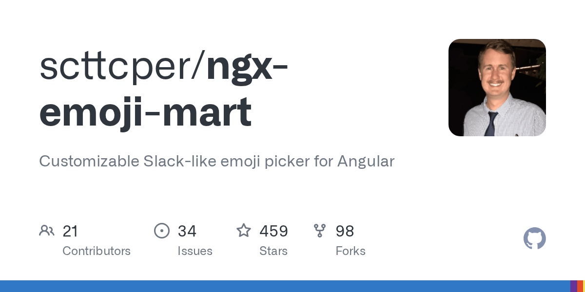 GitHub scttcper/ngxemojimart Customizable Slacklike emoji picker