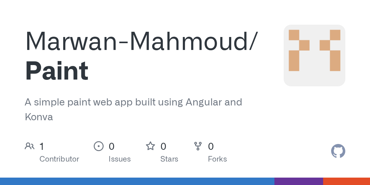 GitHub MarwanMahmoud/Paint A simple paint web app built using